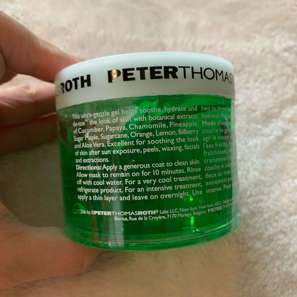 Brand New Peter Thomas Roth Cucumber Gel Mask - Picture 2 of 4
